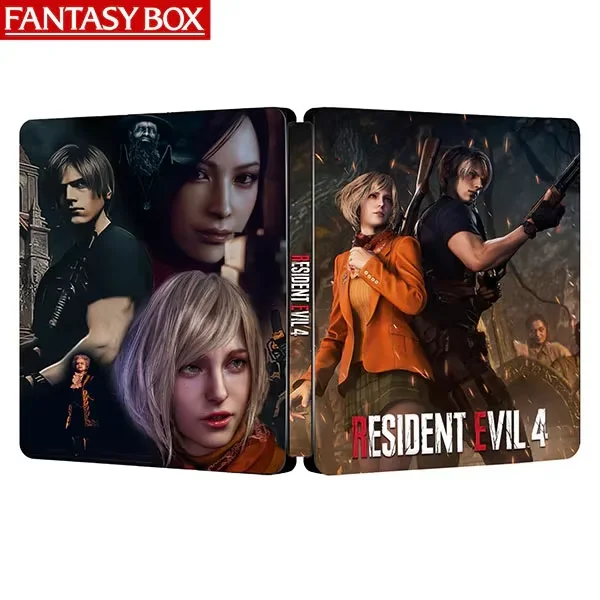 Resident Evil 4 Remake Final Edition Steelcase FantasyBox (постройка, стальной корпус, игровой компакт-диск в комплект не входит)