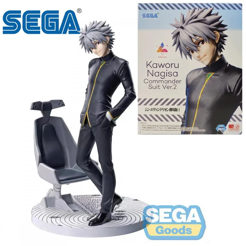 Оригинальная фигурка SEGA Luminasta EVANGELION: FINAL Kaworu Nagisa, аниме, игрушки для мальчиков и девочек, подарки на день рождения
