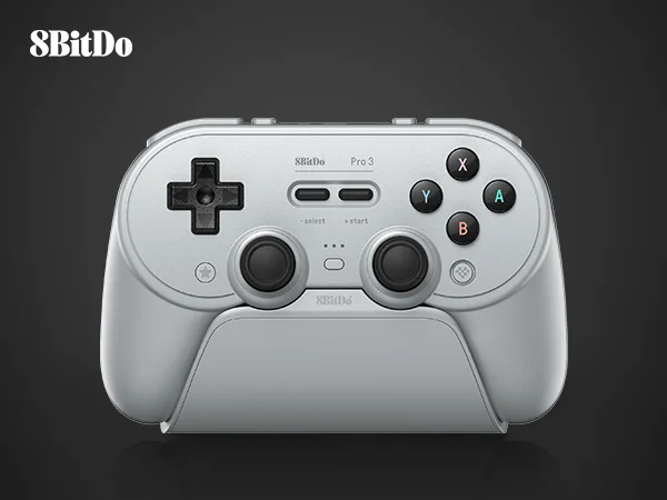Фото 8BitDo — Bluetooth-контроллер Pro 3 для Nintendo Switch 1/2, ПК, Windows, Apple, SteamOS, Android с зарядной док-станцией, джойстиками TMR №2