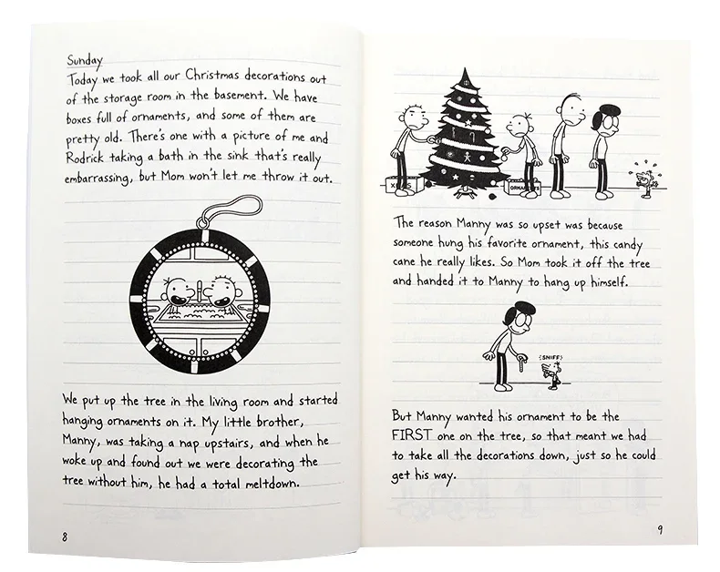 Дневник Wimpy Kid 6, Cabin Fever, Детские книги в возрасте 8, 9, 10, 11, 12 книг на английском языке, Юмористические комиксы 9781419703683 (art.: 3920cdbfbdee7) - 3920cdbfbdee7