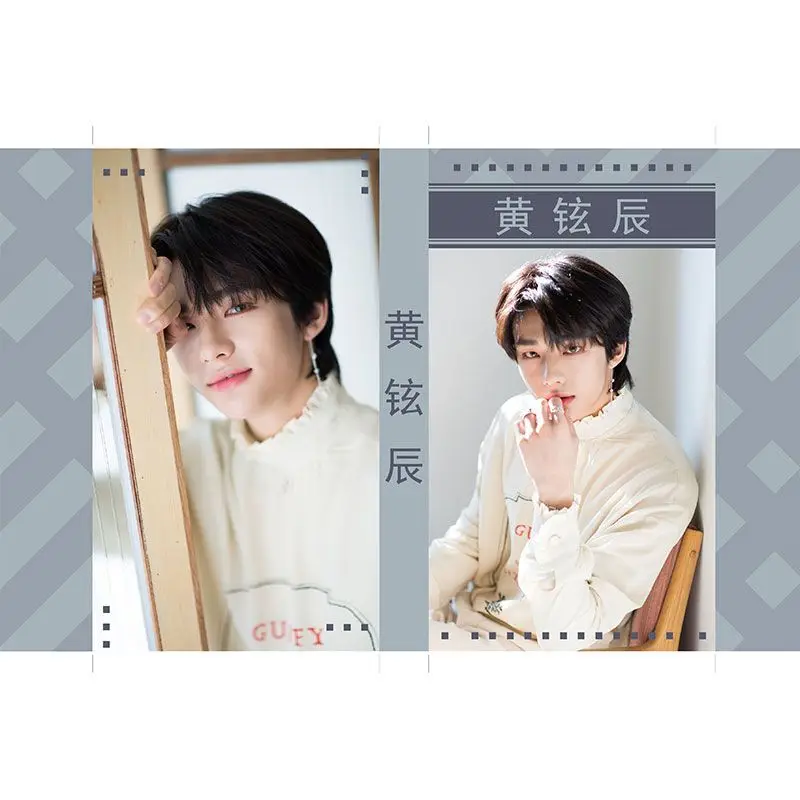 Фото Фотоальбом Hwang Hyun-Jin мини карточный кошелек Lomo Card с подарком для фанатов №2