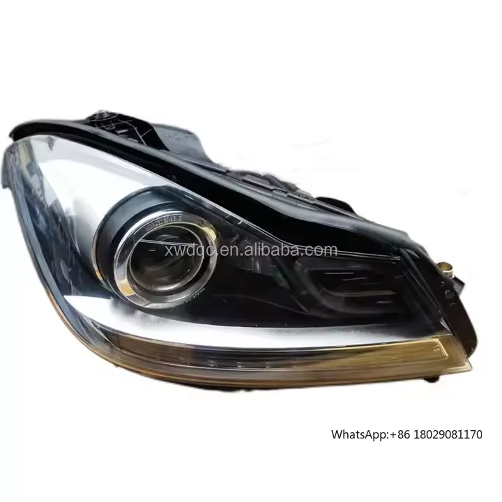 Подходит для Mercedes-Benz C-Class W204 C180 C200 C260 C300, высококачественные светодиодные фары 12 В 6000 К, автомобильные фары 2048208039