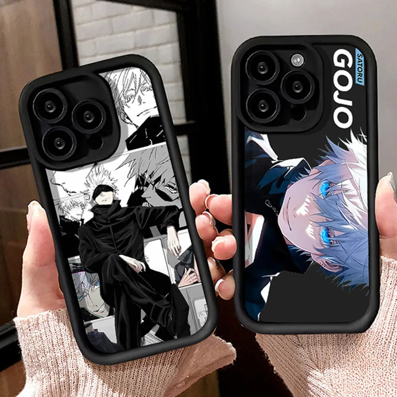 Чехол для телефона с аниме Gojo Satoru для Xiaomi POCO X6 X5 X4 GT F3 F4 F5 M6 Pro X3 NFC Mi 13T 12T 11T 13 12 11 Lite 5G NE, мягкий чехол