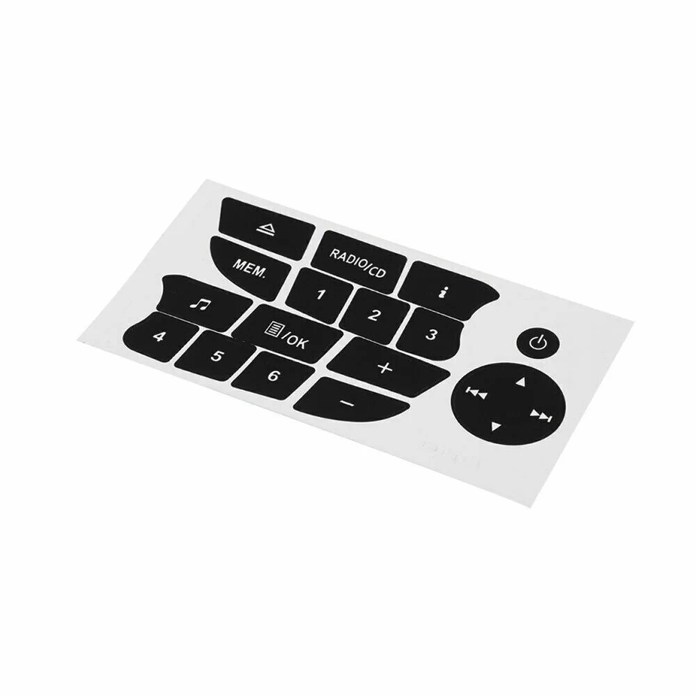 Наклейки для ремонта автомобильных кнопок, магнитола для CD-дисков, внешняя наклейка для фонаря Clio 2009-2011, автомобильные аксессуары (art.: 3920c1704ccdc) - 3920c1704ccdc