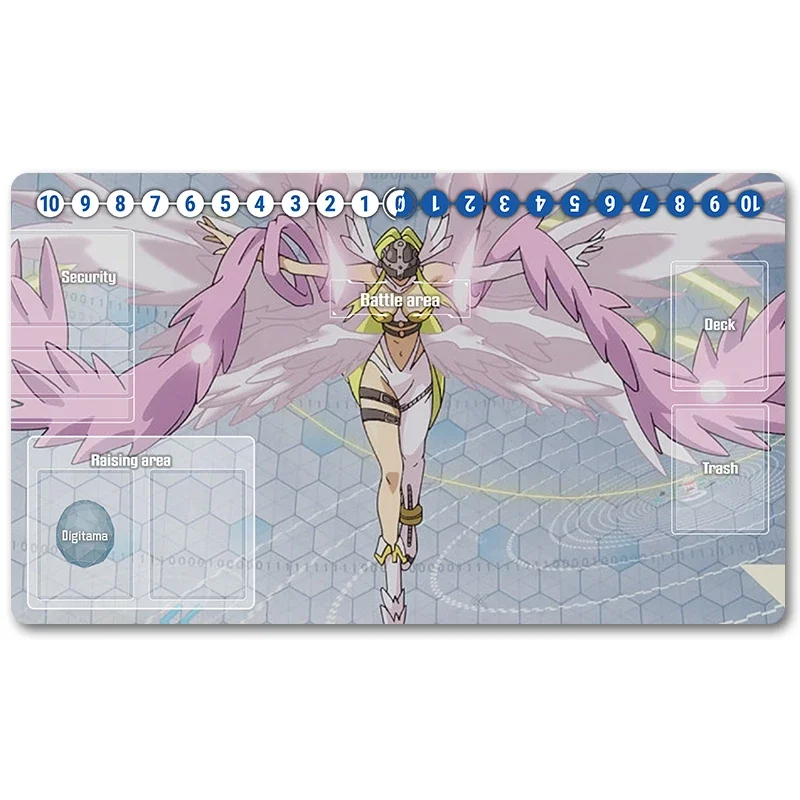 11 - Настольный игровой коврик Digimon Playmat, размер 60X35 см, игровой коврик для мыши, игровые коврики, совместимые с DTCG TCG CCG
