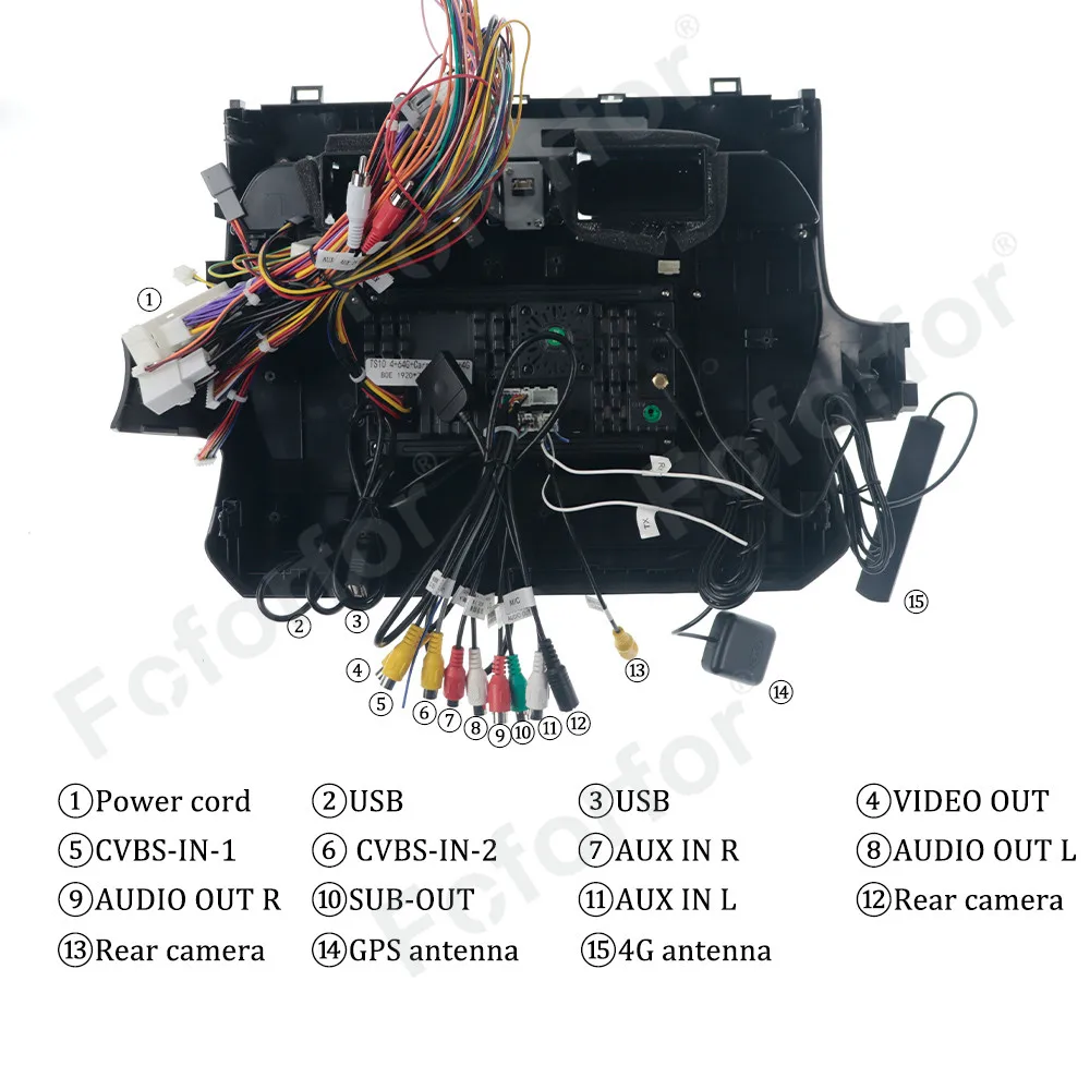 Автомобильная магнитола 4G LTE для Lexus GX460 GX400 2010-2022, автомобильная стереосистема GPS навигация, мультимедийный плеер, головное устройство, автомобильные аксессуары, сенсорный экран (art.: 3920c87ce54f9) - 3920c87ce54f9