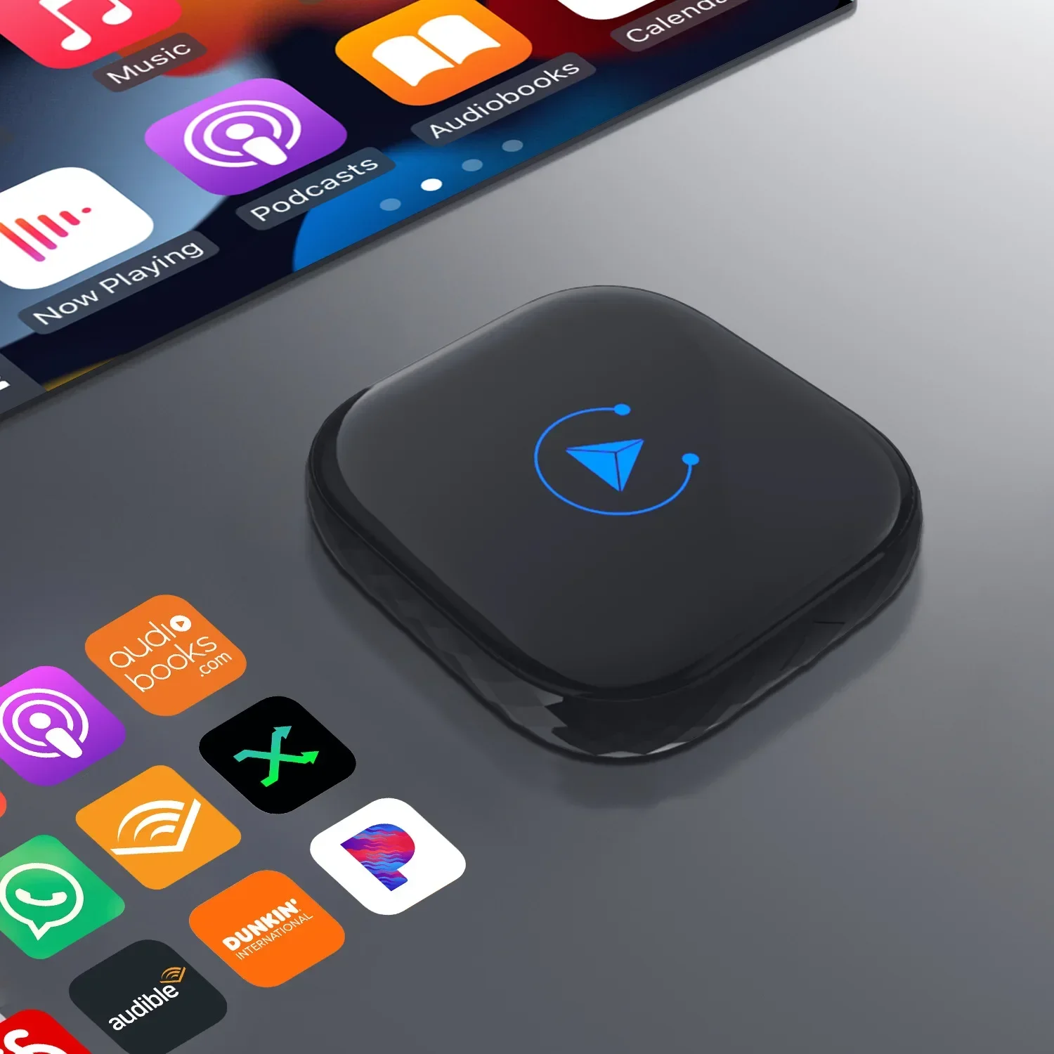 Фото Android Smart Ai Box CarPlay Android 13, беспроводной адаптер CarPlay Android Auto для Netflix, автомобильные интеллектуальные системы YouTube №2