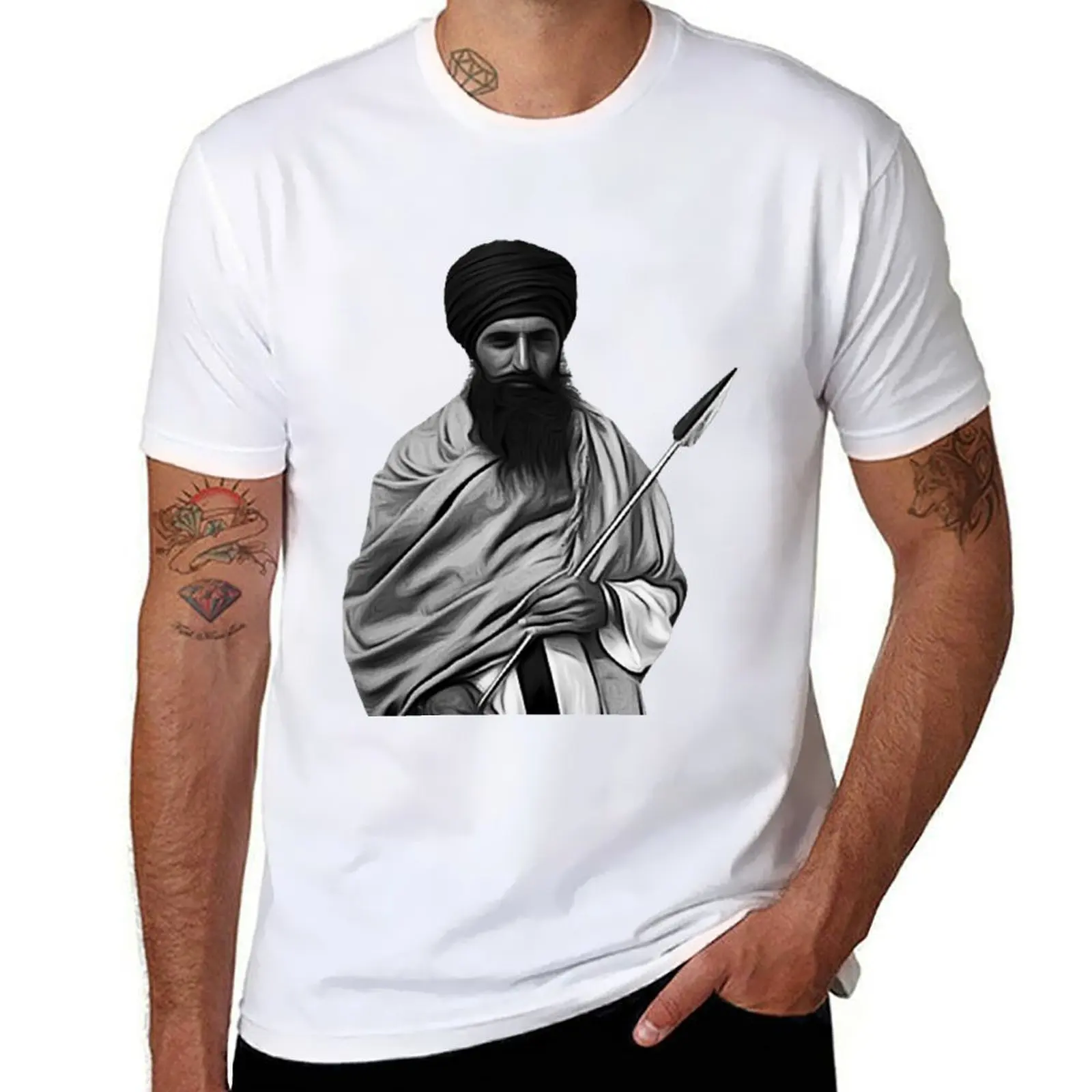 Футболка Sant Jarnail Singh Bhindranwale, незаменимая футболка, футболка с индивидуальным принтом