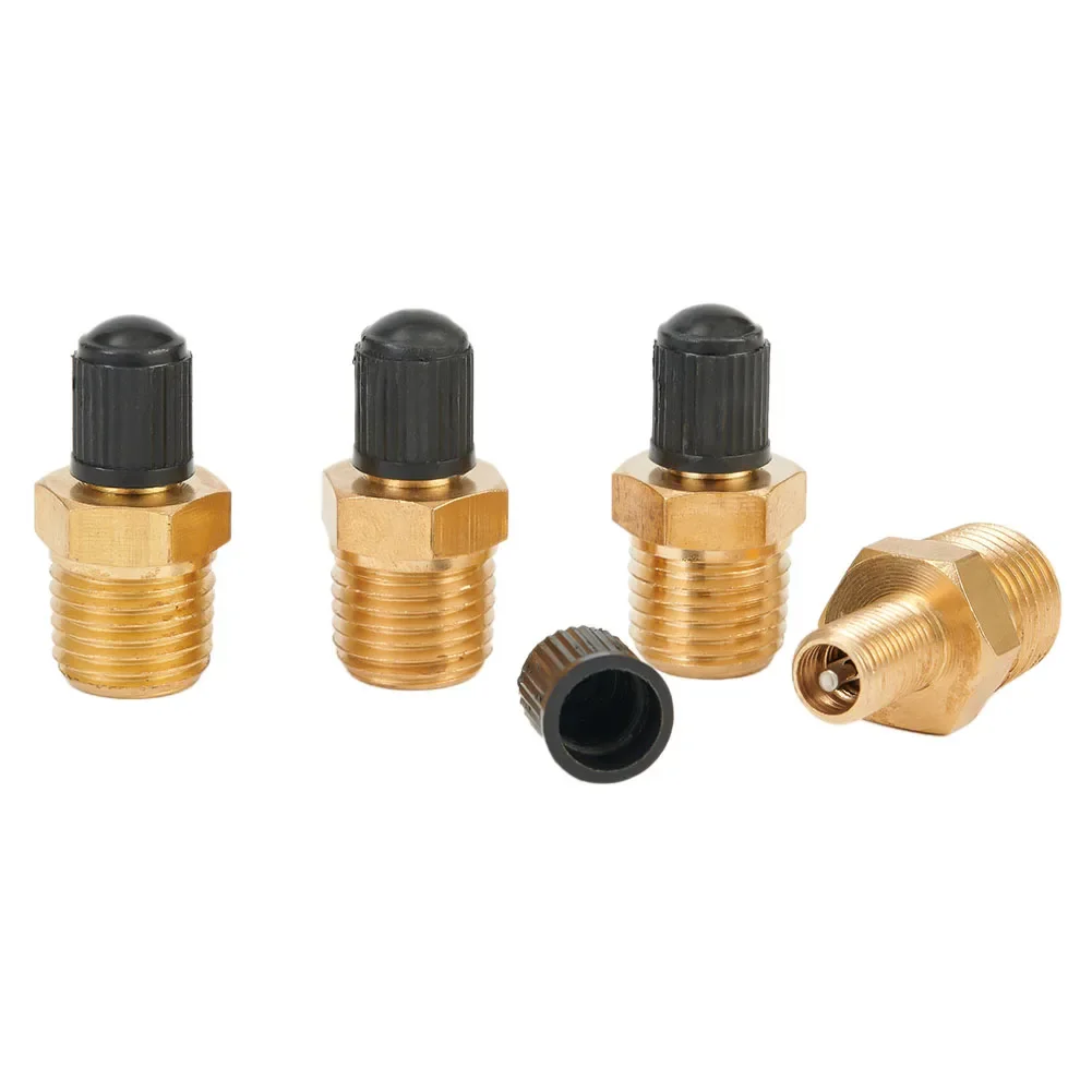 Фото Инструмент бак заполняющий клапан 1 4 NPT MPT 1 4 NPT MPT 4 шт. воздушный компрессор альтернативные компоненты бытовой комплект пневматический №3