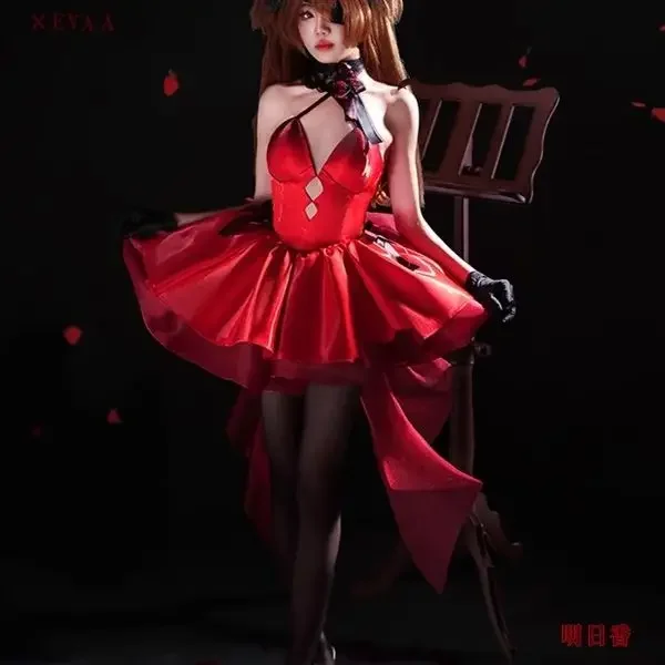 Новинка 2025 года, Хэллоуин, Рождество, аниме, анимационные костюмы Sōryū Asuka Rangur 스, костюмы EVA, платье для косплея, костюм для выступлений