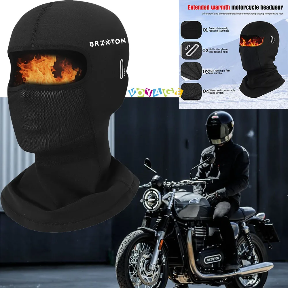 Полнолицевая маска для шеи для BRIXTON Cromwell 125 250 1200 Crossfire 500 Storr 500 Sunray, ветрозащитная, пылезащитная маска для лица, аксессуары