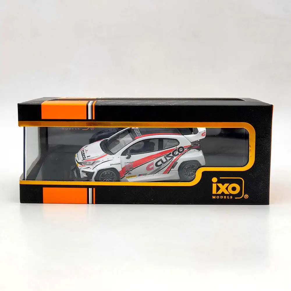 1/43 IXO для Pandem GR Yaris Cusco белые Мокасины литые модели автомобилей Ограниченная серия коллекционные автомобильные игрушки подарок