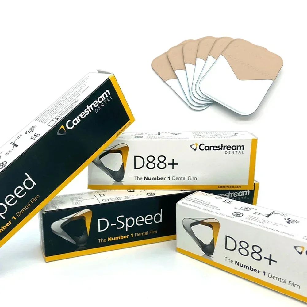 Фото Внутриротовая сенсорная пленка D88 + D-Speed E-Speed Carestream Dental Xray, цифровой пленочный сканер, держатель положения, расходный материал, новый №2