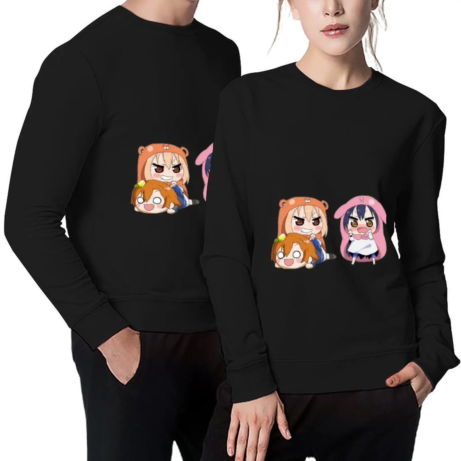 umaru chan chibi пуловер мужской комплект свитшотов блузка в японском стиле осенняя одежда мужская толстовка
