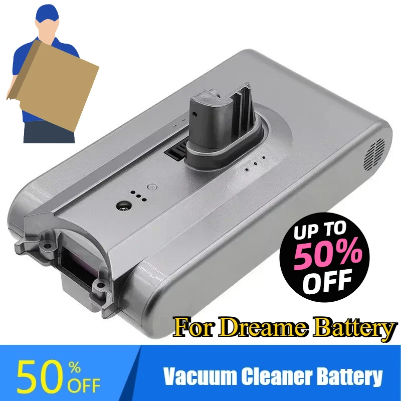 2500-5000 мАч для Dreame V11 V12 V10Pro V12Pro Замена аккумулятора беспроводного пылесоса