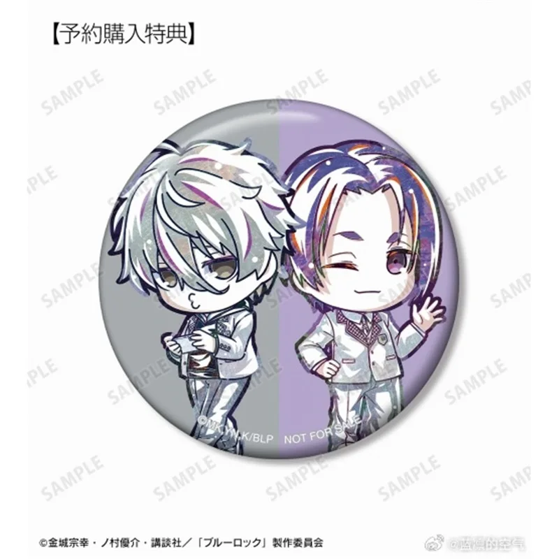 Фото Blue Lock Ani-Art BIG Acg Stand Twin Nigi / Reo Stroke Фигурка Акриловая подставка Cute Seishiro Nagi Металлические товары Cute Reo Mikage Toys №5