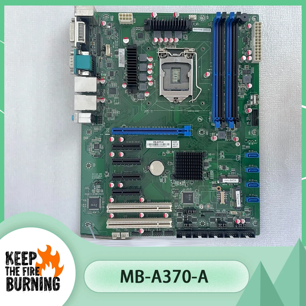 Промышленная материнская плата Q3752 с двумя портами Ethernet MB-A370-A
