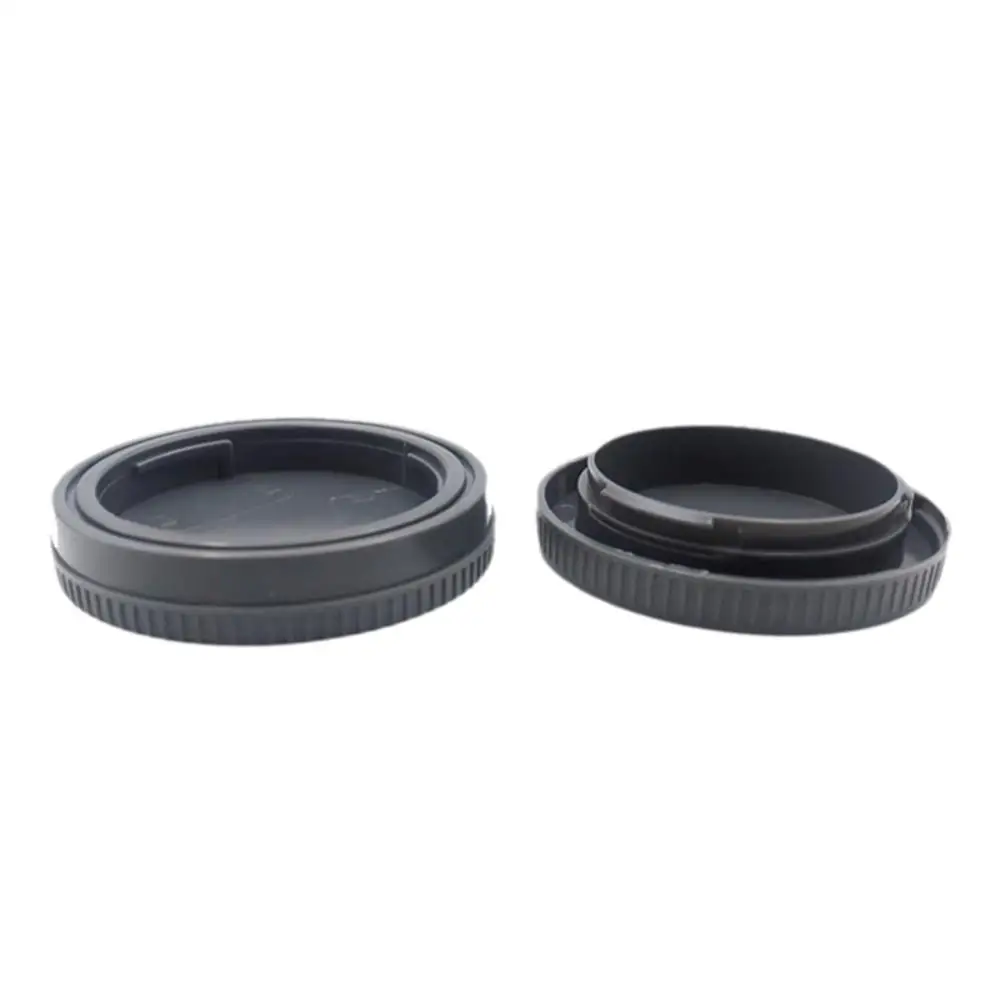 Фото Передние и задние крышки Micro-single E-mount ABS для Sony NEX5C NEX, задняя крышка объектива + крышка корпуса, серый аксессуар для камеры C2O9 №5