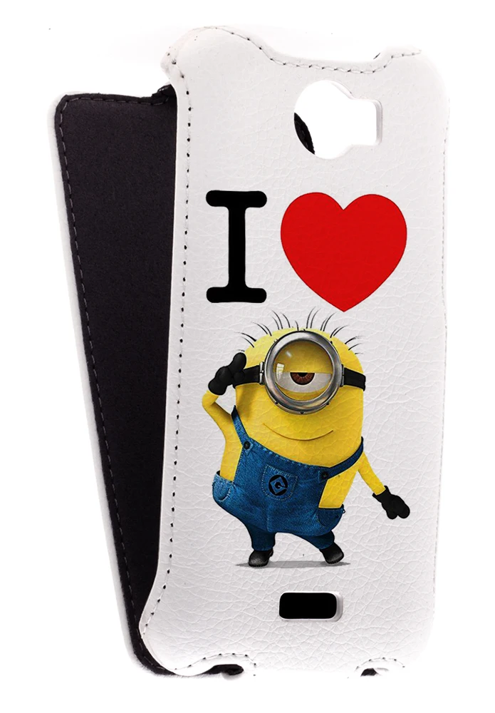 Кожаный чехол для Explay A500 Armor Case (Белый) (Дизайн 22) (art.: 3920b98b9033d) - 3920b98b9033d
