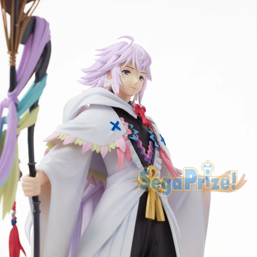 Фото Оригинальная фигурка Sega SPM, Fate Grand Order, FGO, медальон Мерлин, ПВХ экшн-фигурка, Коллекционная модель, кукла, игрушки №2