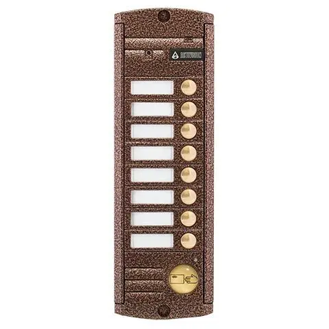 AVP-458 (PAL) Proxy Медь  Вызывная видеопанель на 8 абонентов