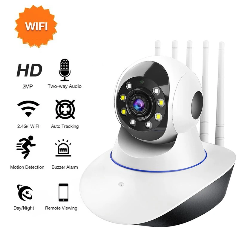 IP-камера для системы видеонаблюдения с поддержкой Wi-Fi, 1080P
